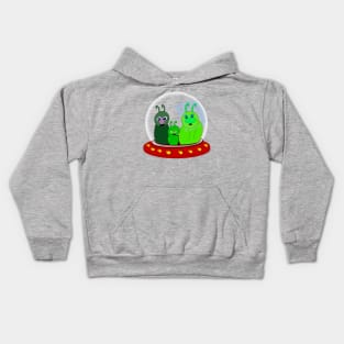 UFO Spaceship Kids Hoodie